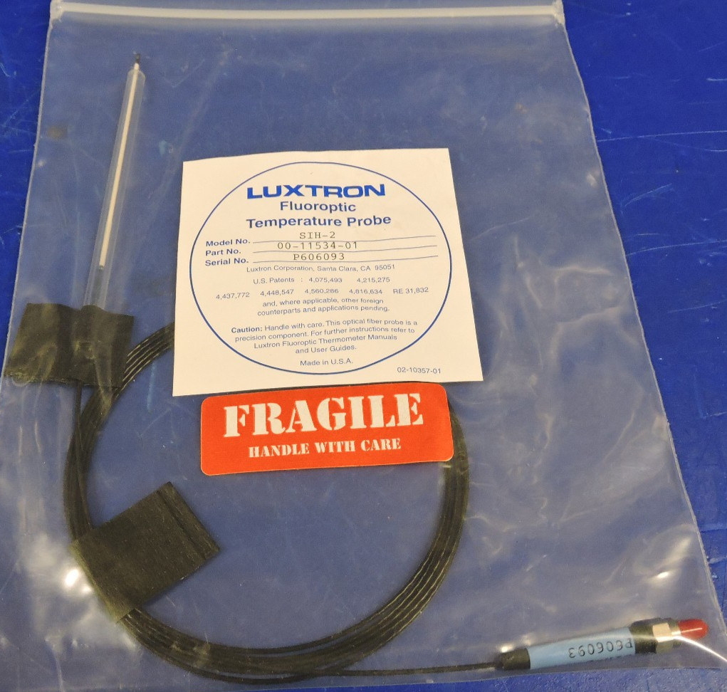 NEW AE Luxtron SIH-2 Fluoroptic Temperature Probe 00-11534-01