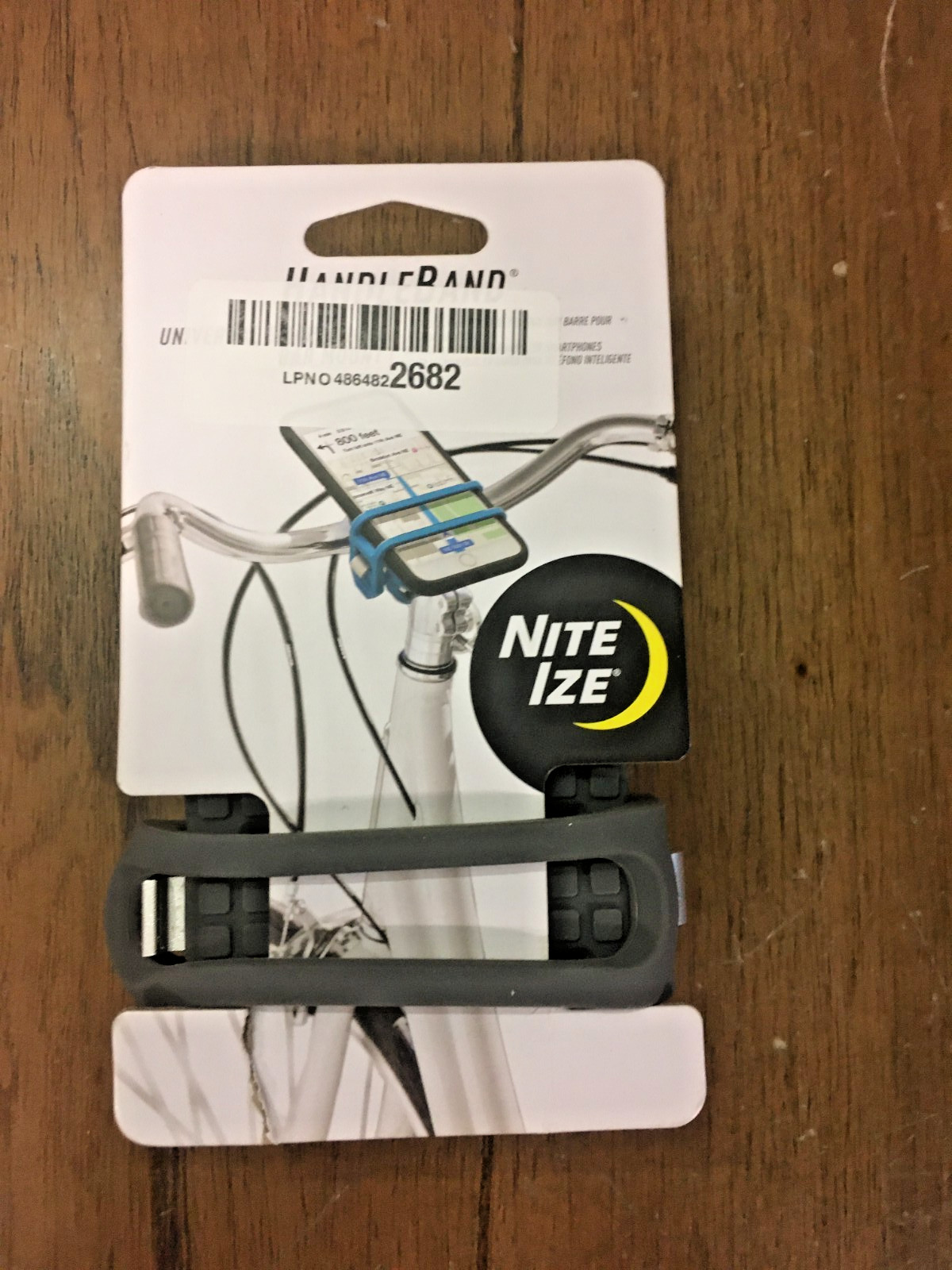 Nite Ize HandleBand Universal Smartphone Bar Mount - Cell Phone Mount for Bike