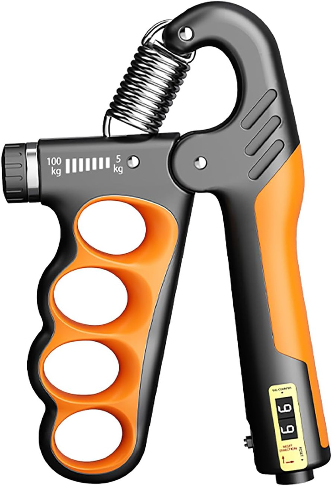 Hand Grip Strengthener, Adjustable Resistance 11-220Lbs, Ergonomic Handle