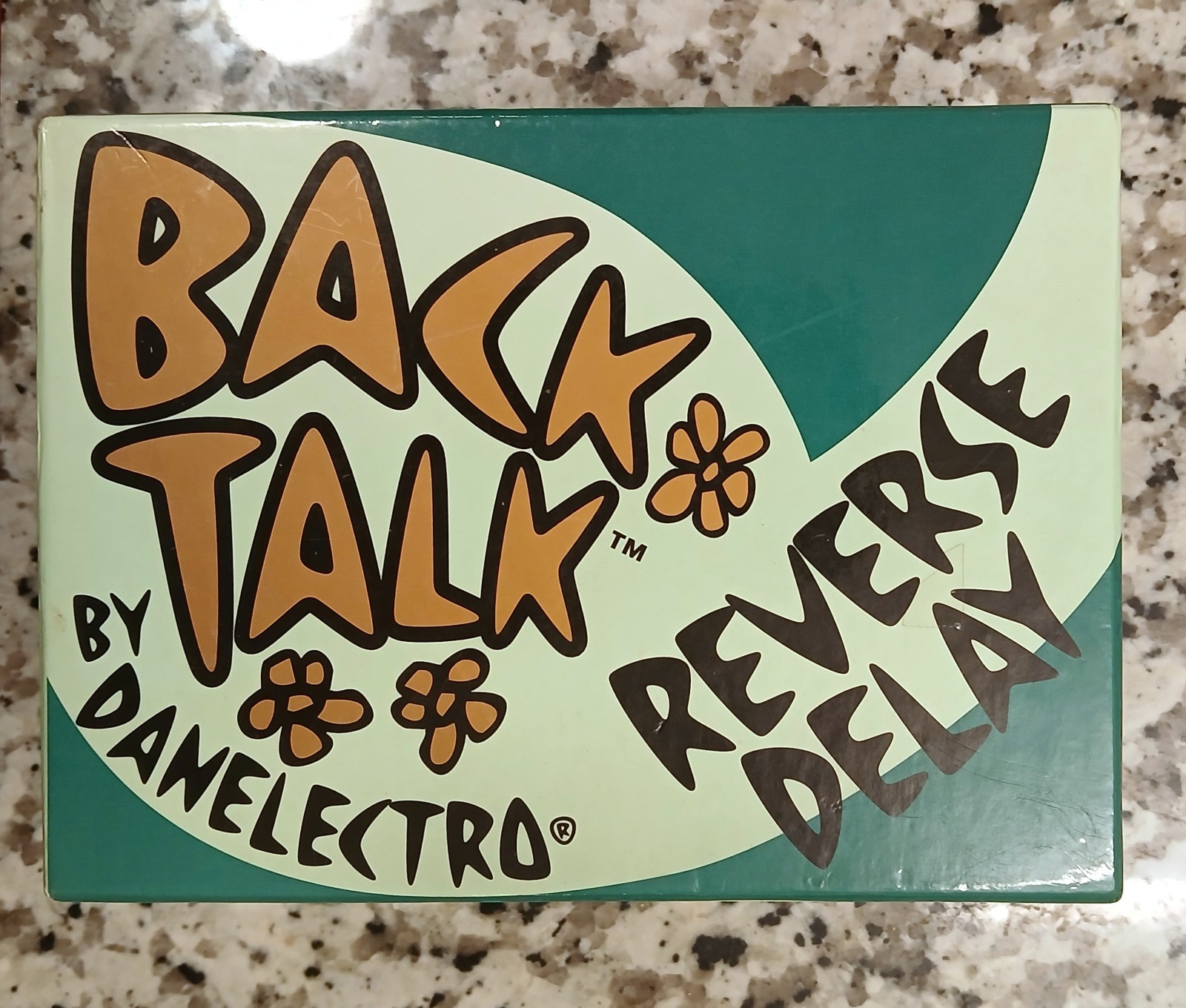 Danelectro Back Talk Reverse Delay Effects Pedal (Original, comes with box)