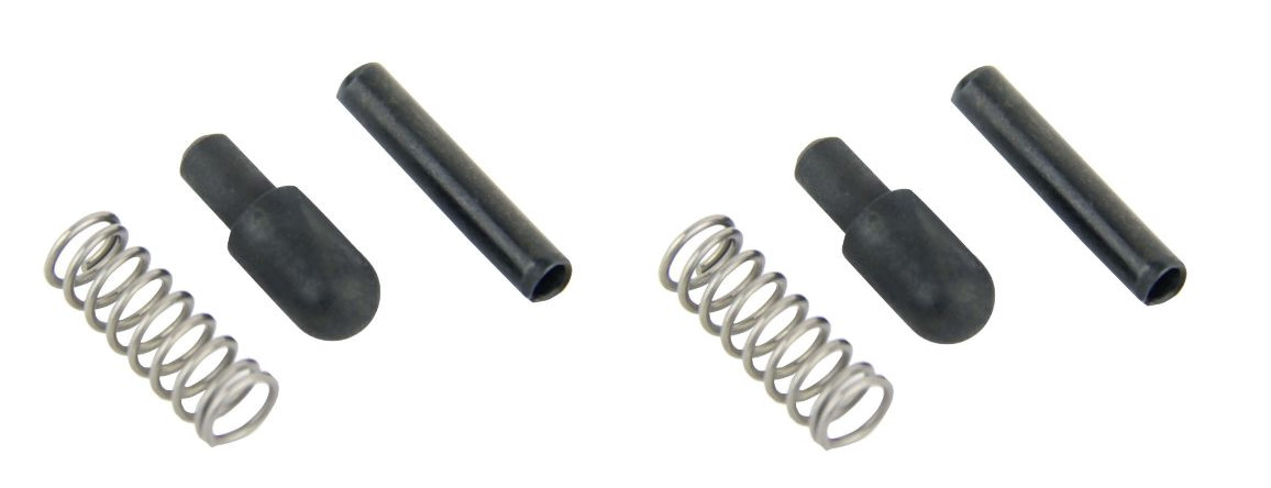 2 Pk Bolt Catch Plunger Roll Pin & Spring Replacement Kit USA Made Free Shipping