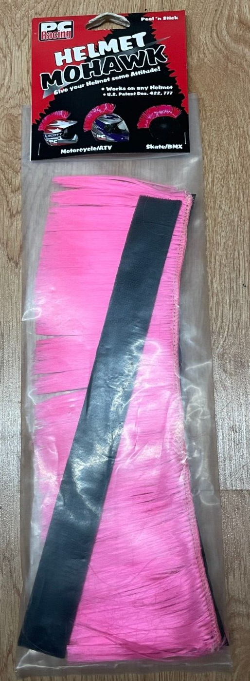PC Racing Hemlet Mohawk Pink