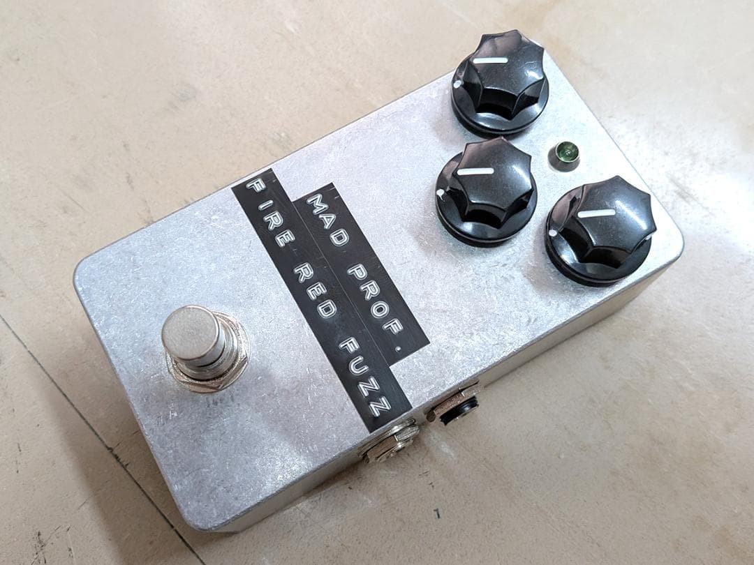 Mad Professor Fire Red Fuzz Handmade Clone