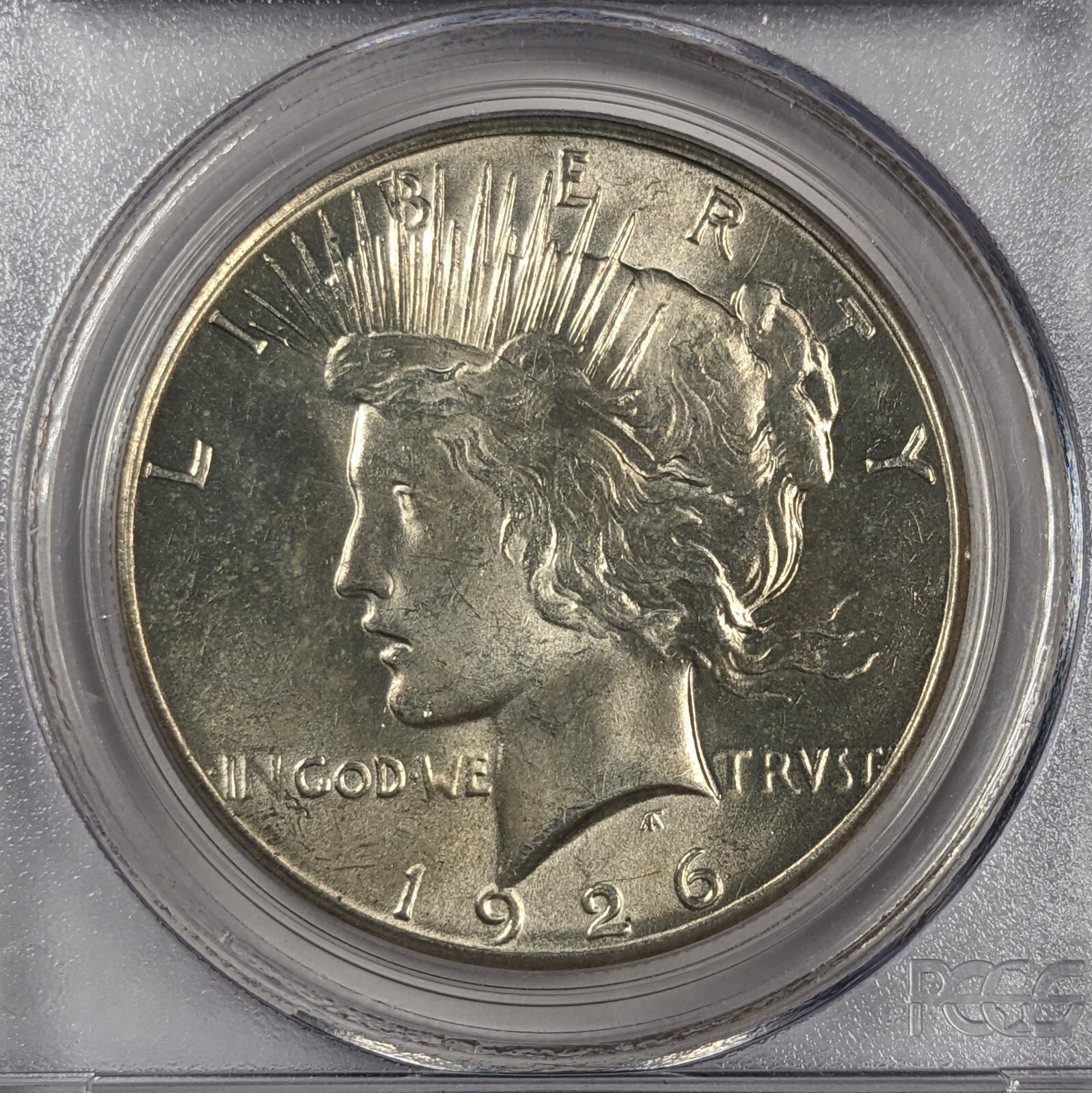 1926 Peace Silver Dollar PCGS MS63