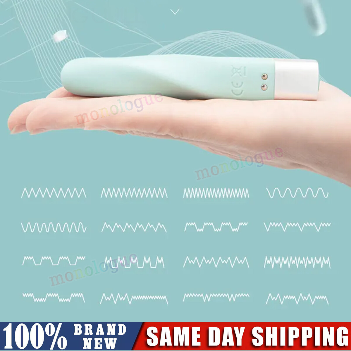 Clit-Bullet-G-Spot-Dildo-Vibrator-Massager-Rechargeable Sex-Toy for-Women-Couple