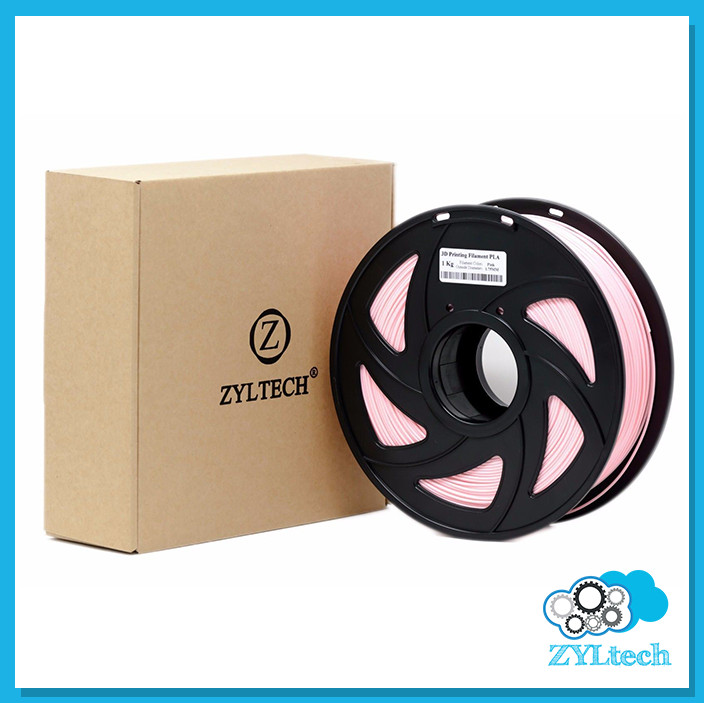 Pink PLA 3D Printer Filament 1.75mm 1 kg 2.2 lbs