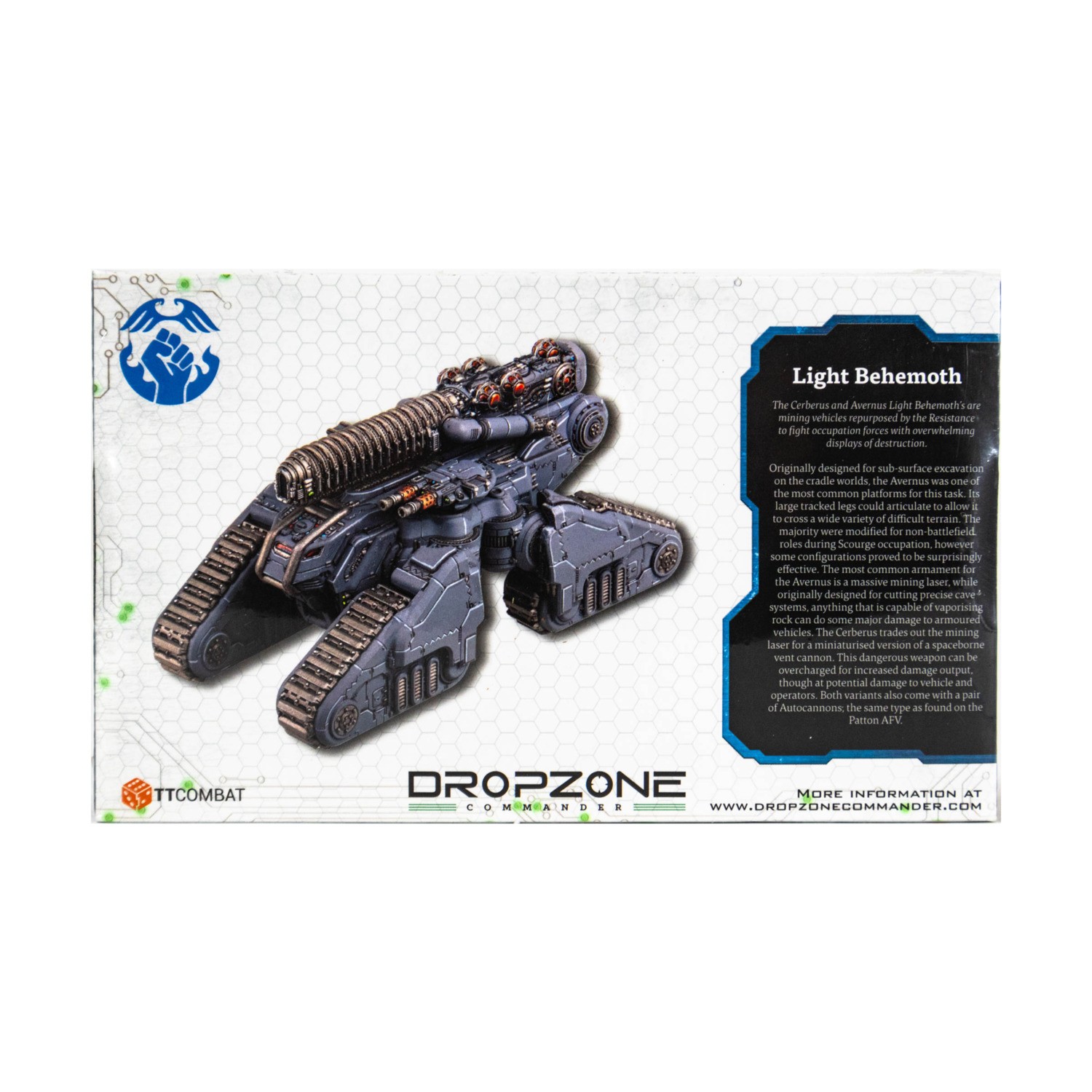 TT Combat Dropzone Command Resistance Avernus Light Behemoth SW (New)