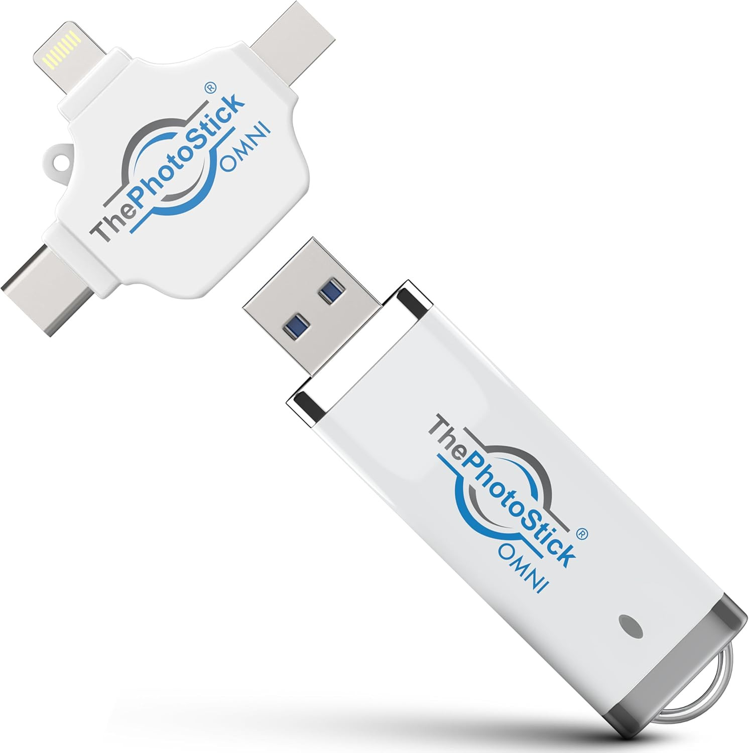 ® Omni 32GB USB Flash Drive & Memory Stick – Automatic Photo & Video Backup for