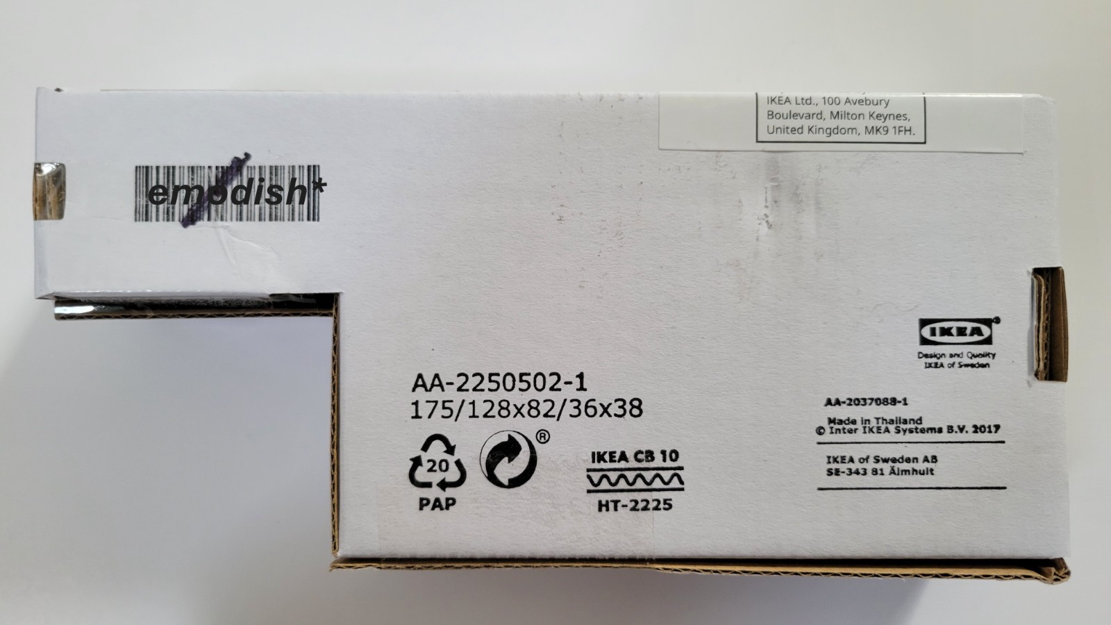 Ikea GODMORGON 6 3/4" 10 1/4 Leg Feet Round/Stainless Steel Adjust. 903.917.30