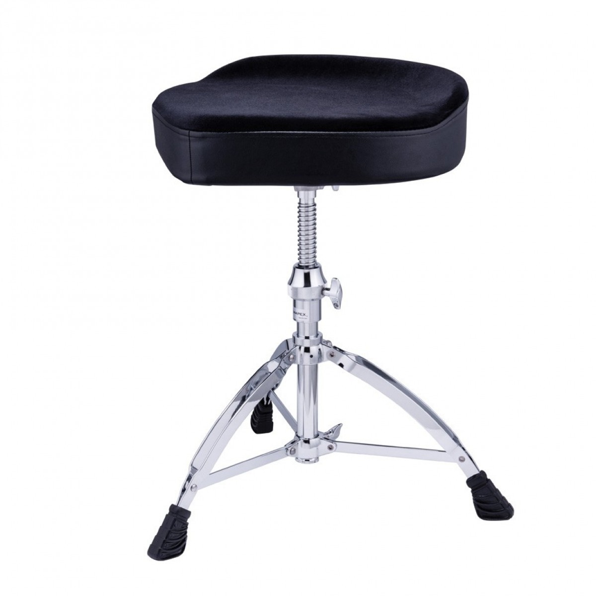 Mapex T685 Drum Throne w/Saddle Style Black Cloth Top & Threaded Spindle