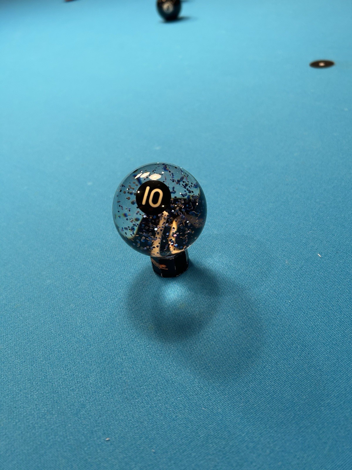 Glitter Individual Pool Ball Ten / 10 Ball