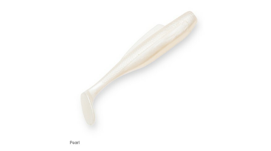 Z-Man DieZel MinnowZ 7" - Pearl - 3 Pack Soft Plastic Paddle Tail