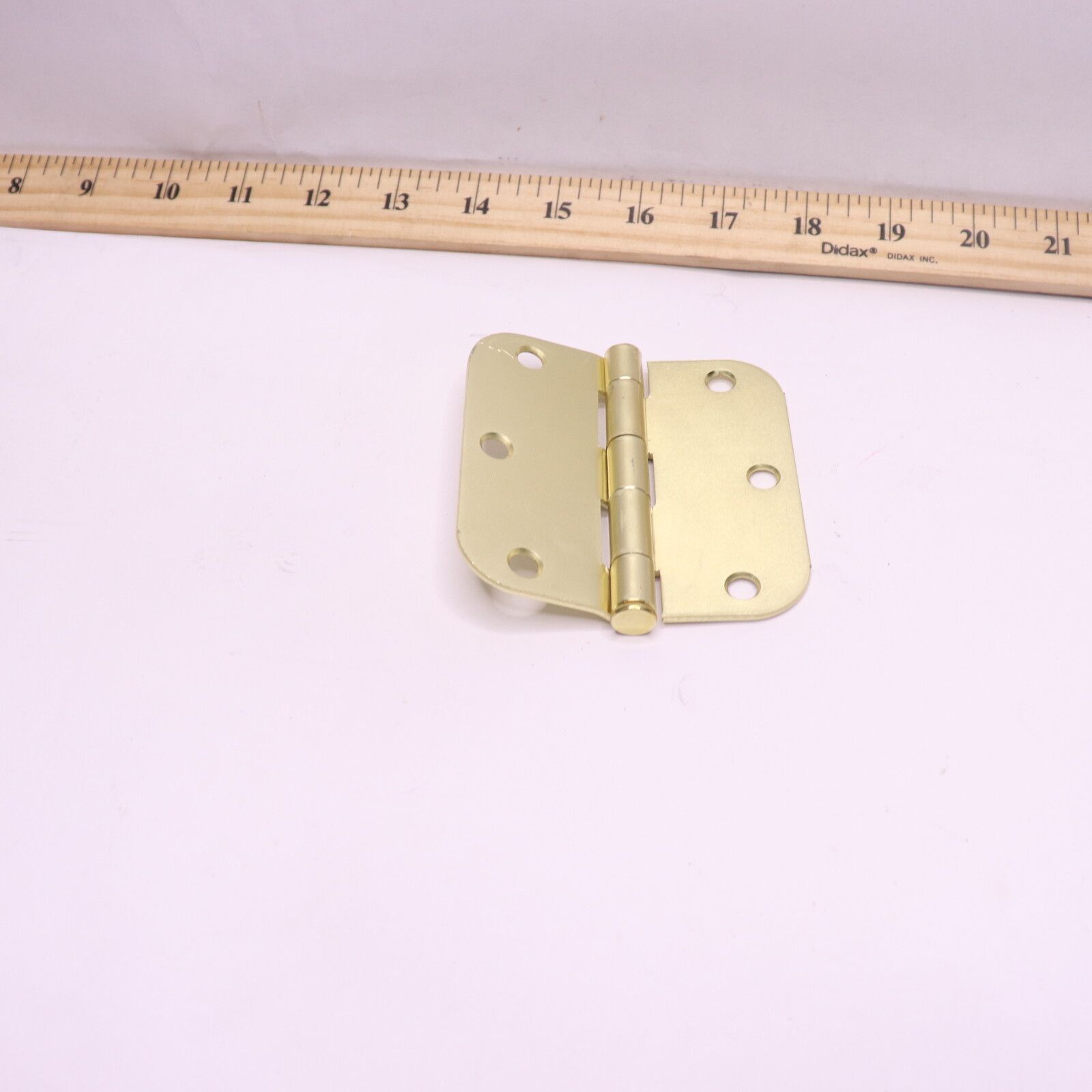 Door Hinge Removable Pin Satin Brass 852852