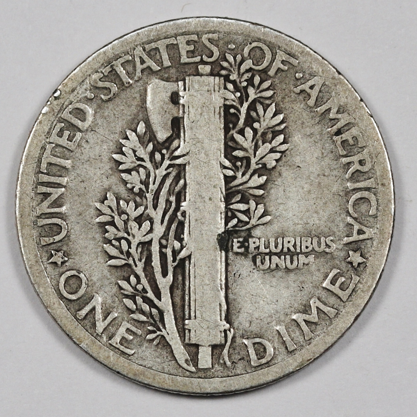 1921 Mercury Dime. VG. 202000