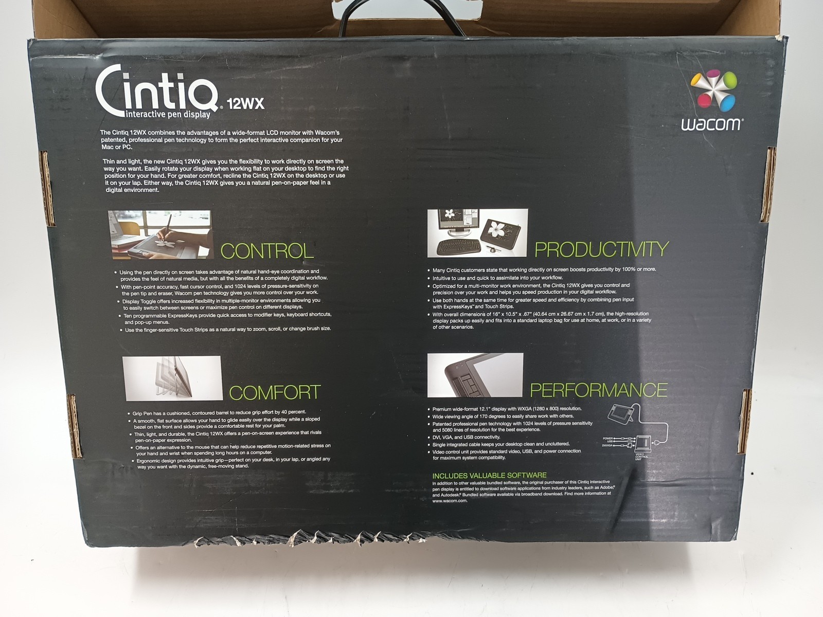 Wacom Cintiq 12WX Interactive Pen Display TESTED - EB-20154
