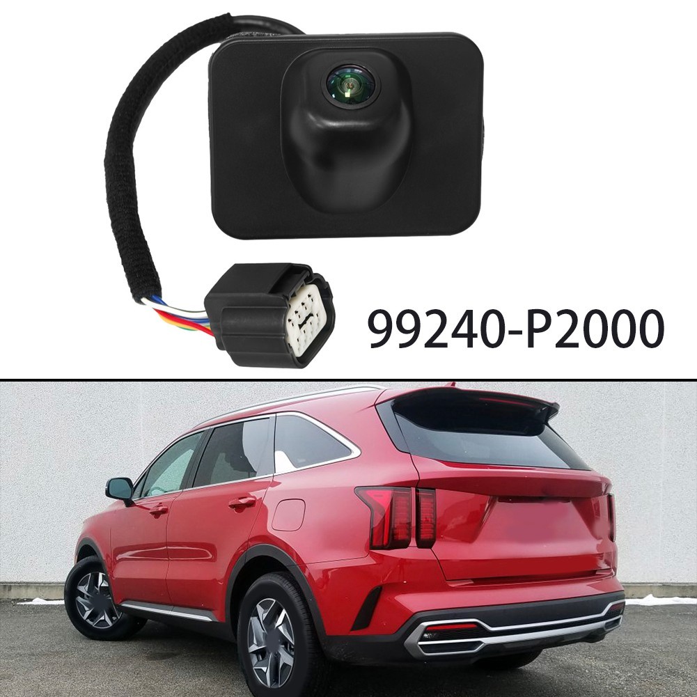 For Kia Sorento 2021-2025 Rear View Camera 99240 P2000 ABS Black Backup Cam