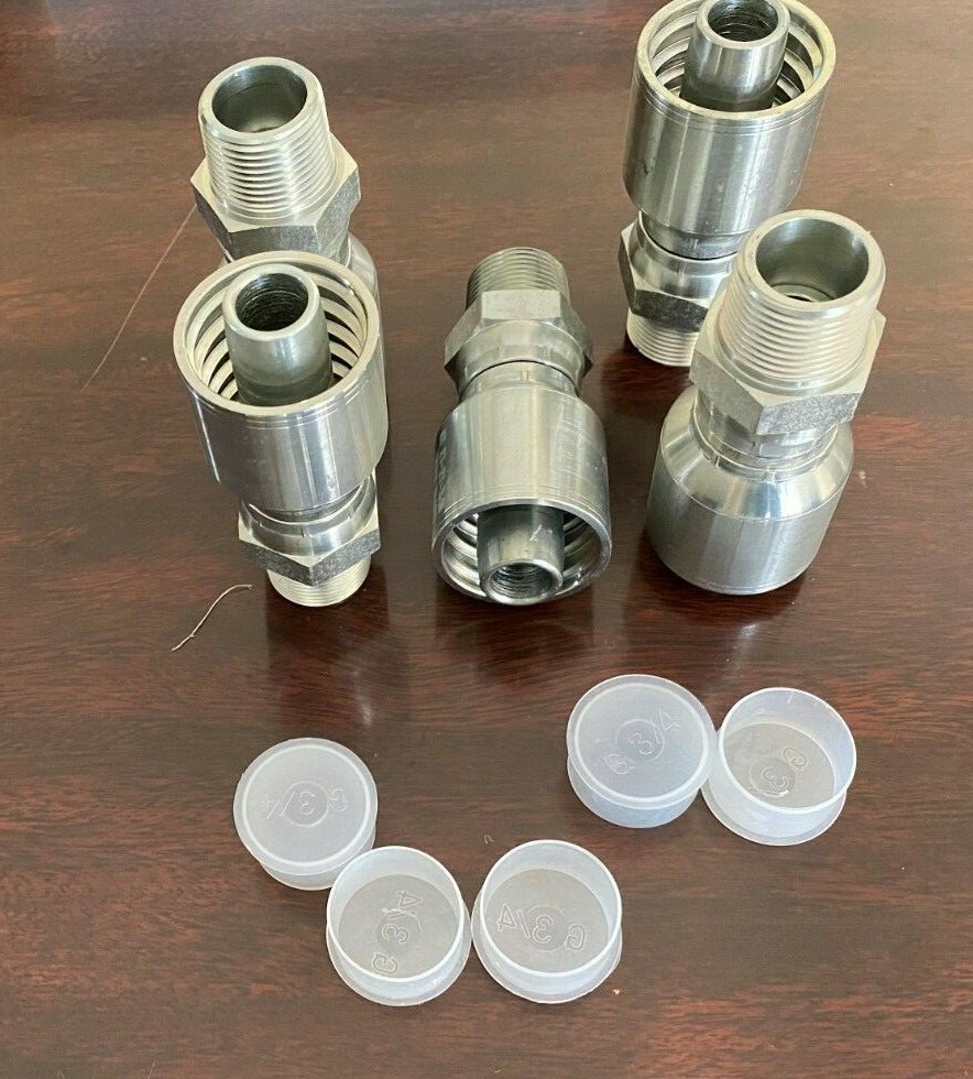 3/4" Hose 3/4" Male Pipe Swivel Parker After Market 11343-12-12 5 Pack
