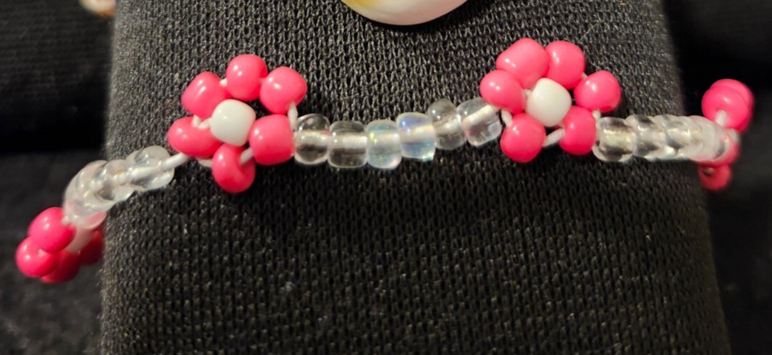 Handmade Elastic Bead Bracelet