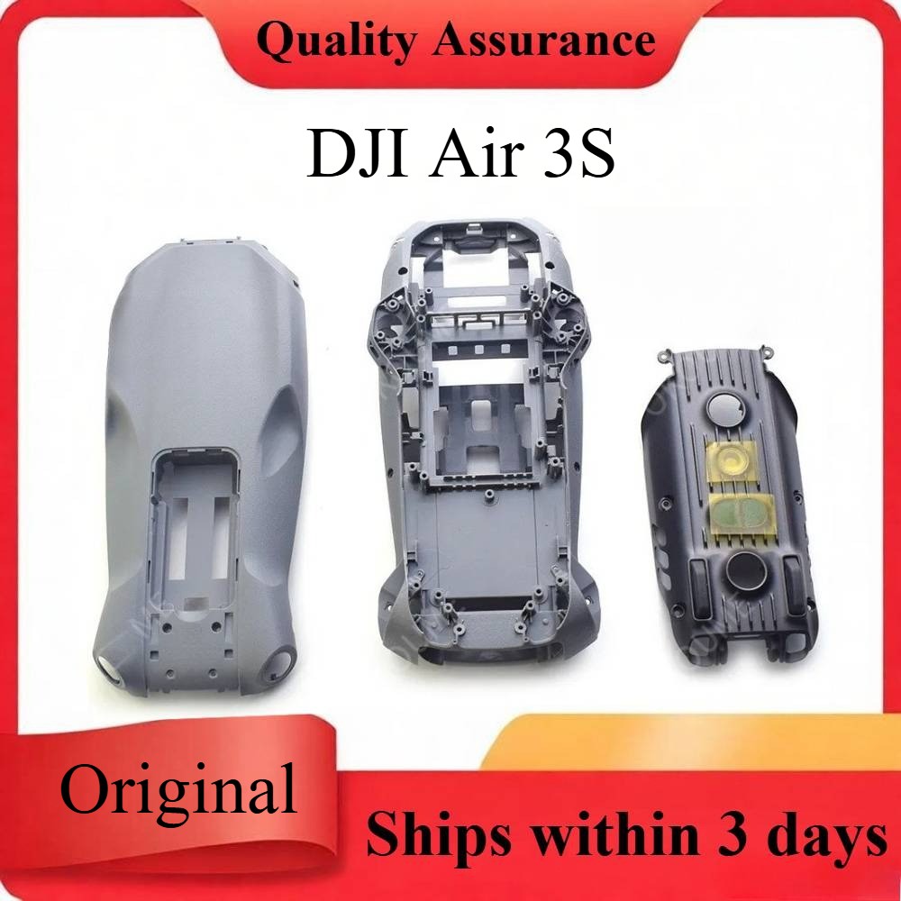 DJI Air 3S Drone Repair Parts Upper Bottom Shell & Middle Frame Cover