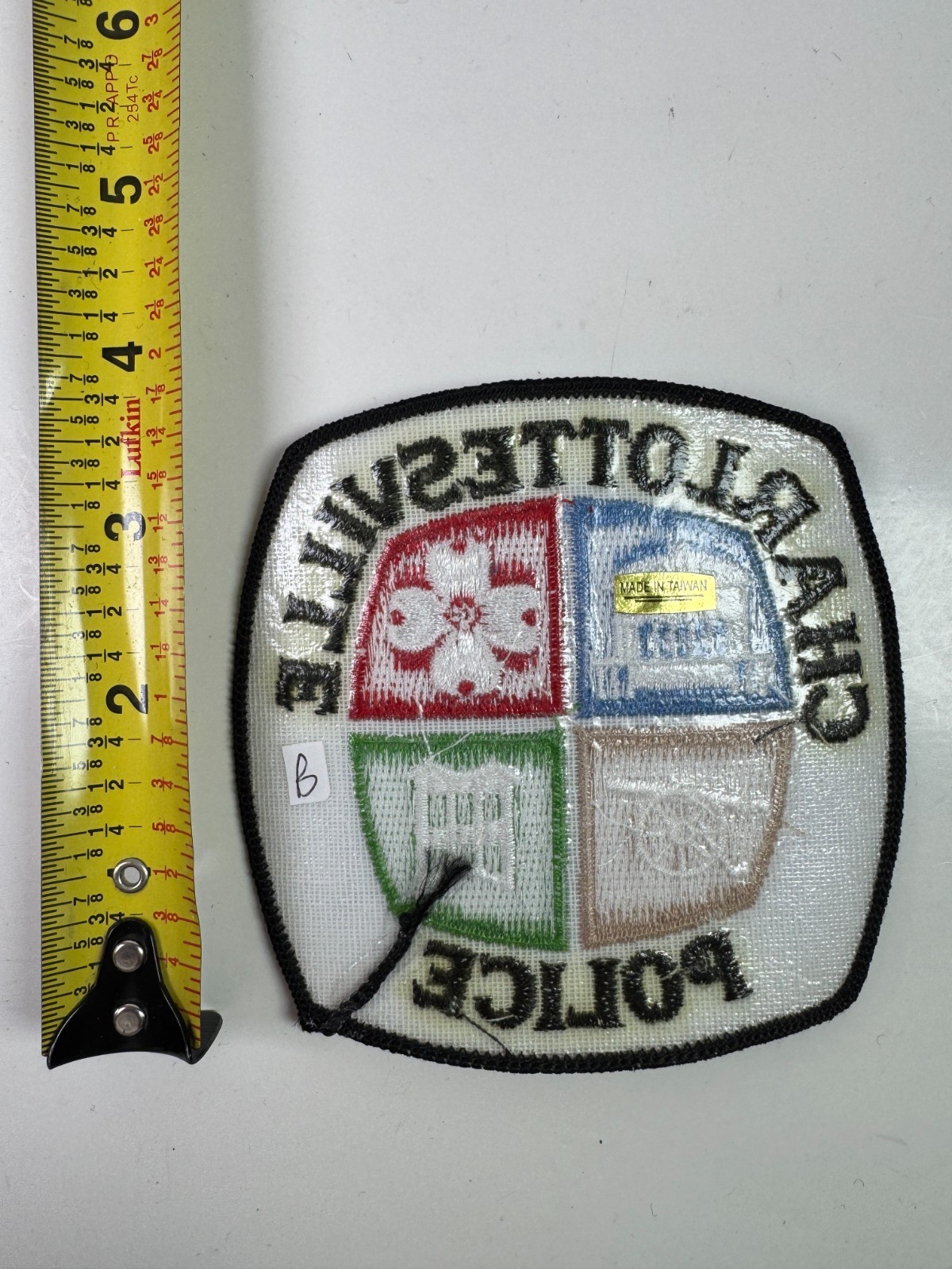Charlottesville Police Virginia Patch Q6B
