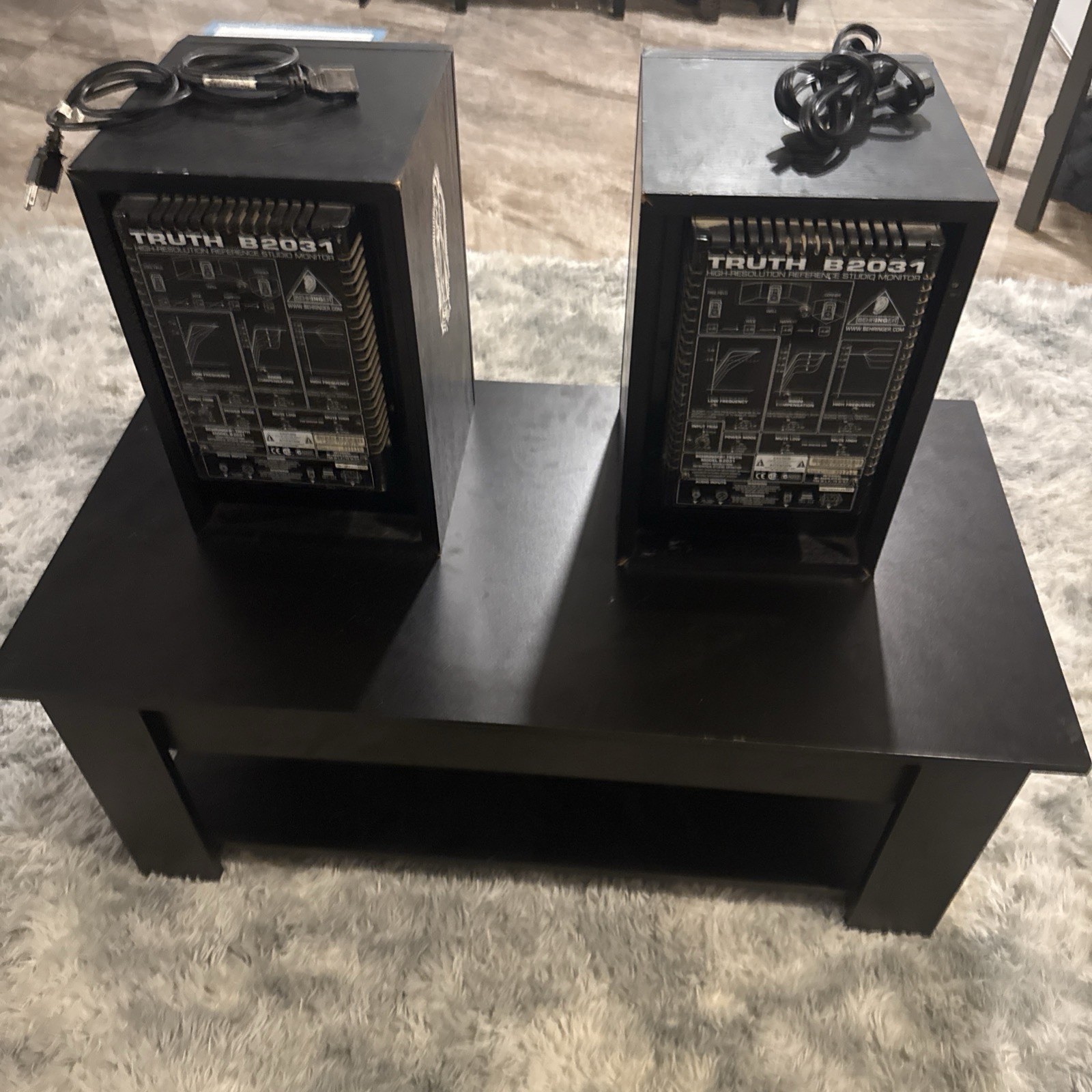 2x Behringer B2031A Truth Aktive Studiomonitore / Active Studio Speakers