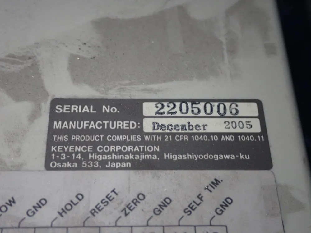 KEYENCE SENSOR AMPLIFIER VG-301