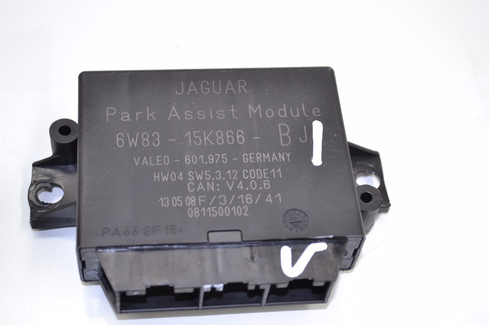 2009-2011 Jaguar Xf Park Assist Module 6W83-15K866-Bj