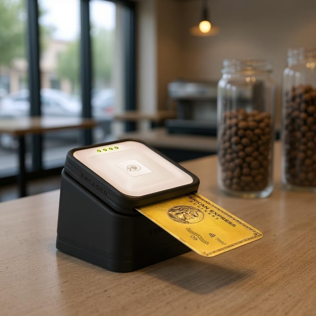 Dock for Square Card Reader (2Nd Gen.) with Removeable Protective Case - Magneti