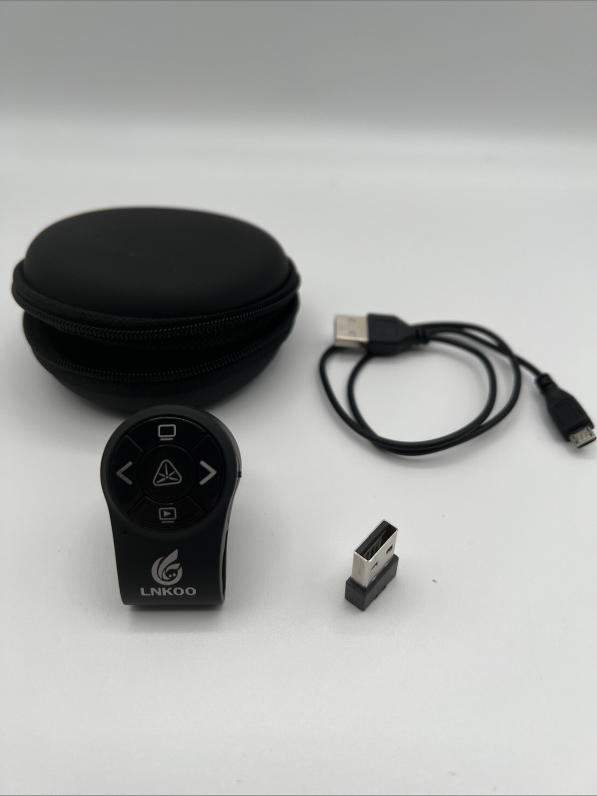 AMERTEER Wireless Presentation Clicker for Powerpoint Presentations, RF 2.4Ghz F