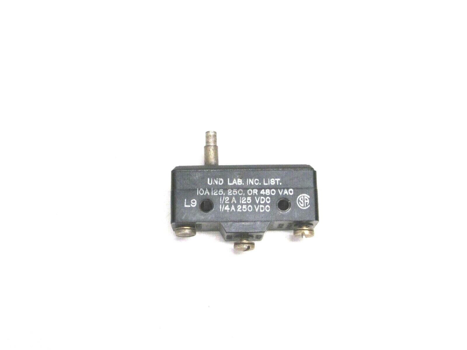 NOS! SLECTA MICROSWITCH, SMALL OVER TRAVEL PLUNGER, BZ-2RS-A2-BG