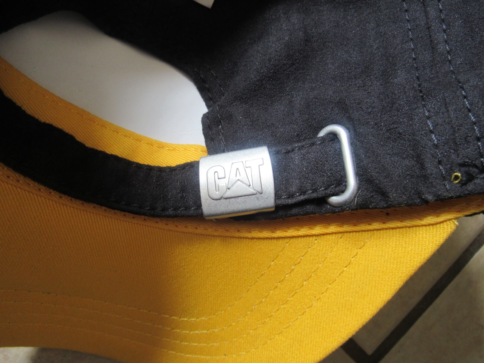 Licensed CAT Caterpillar Construction Equipment Cap Hat - Black-One Size (G 3)