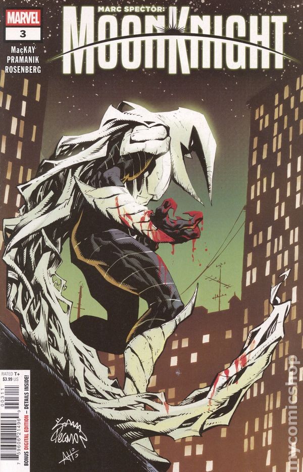 Marc Spector Moon Knight #3A 2026 Stock Image