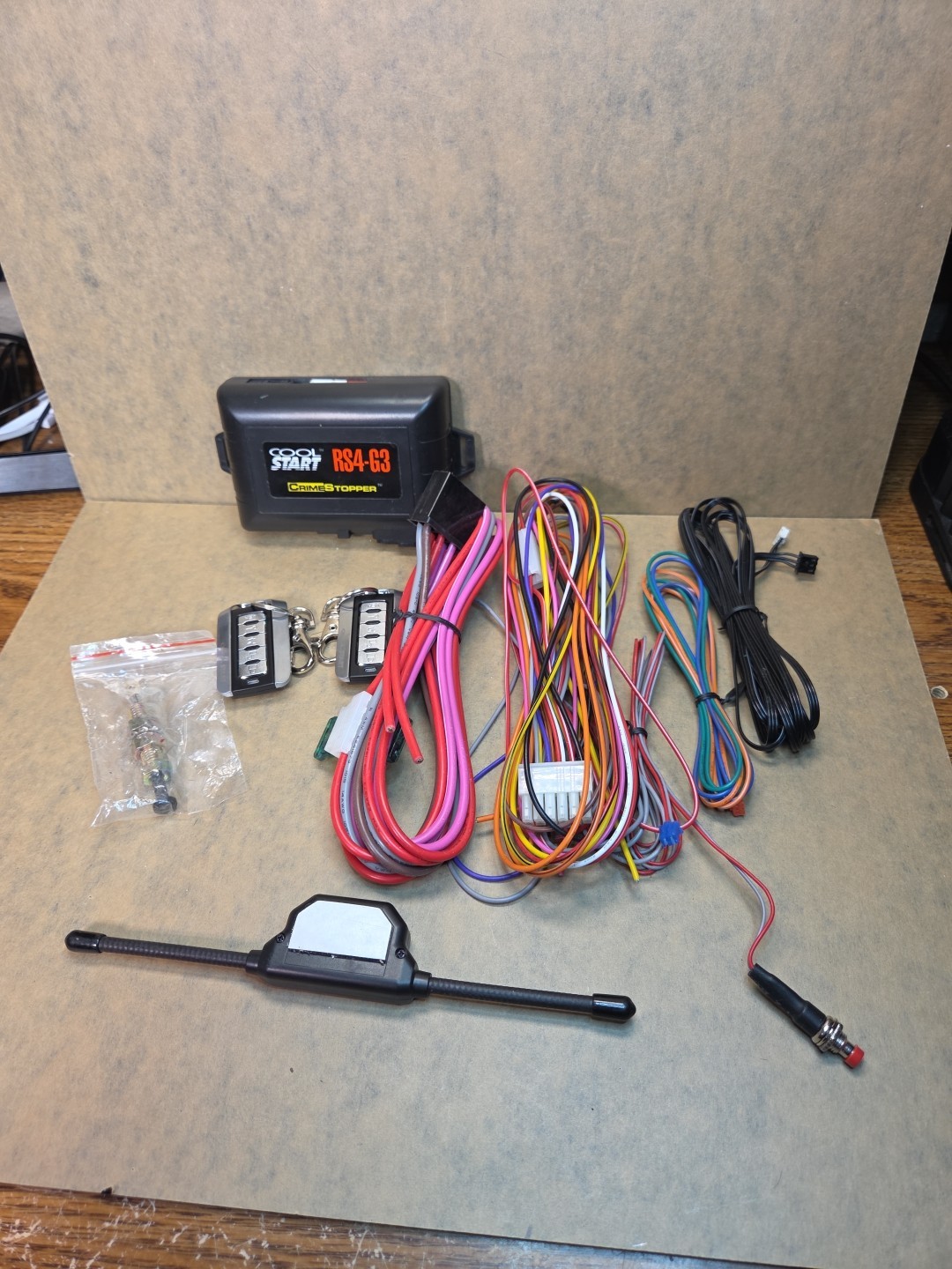 Cool Start OEM Remote Start System RS3-G5 Crime Stopper System Parts For