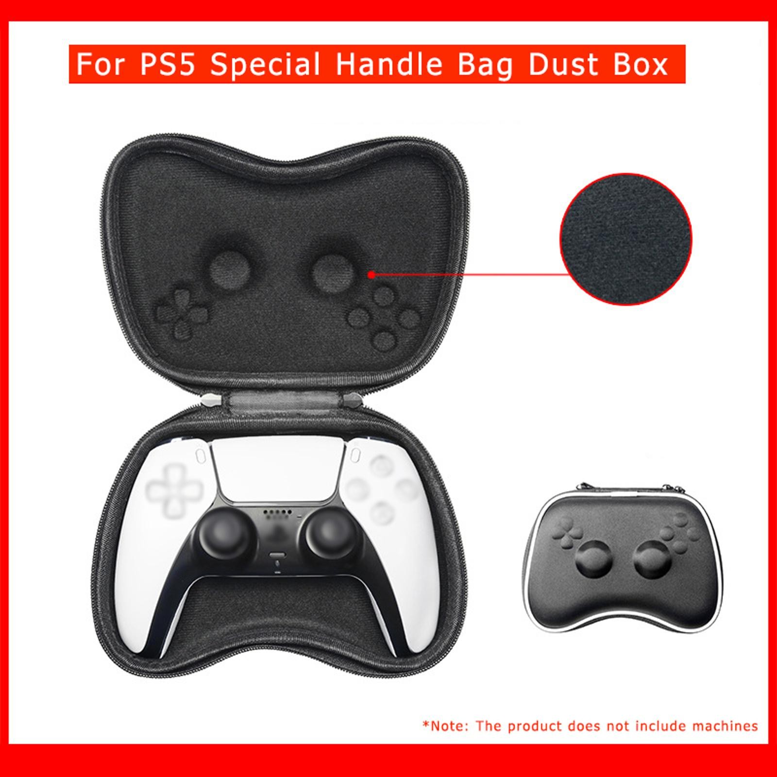 EVA Storage Box Carrying Case Hard Protective Bag For PS5 DualSense Controller