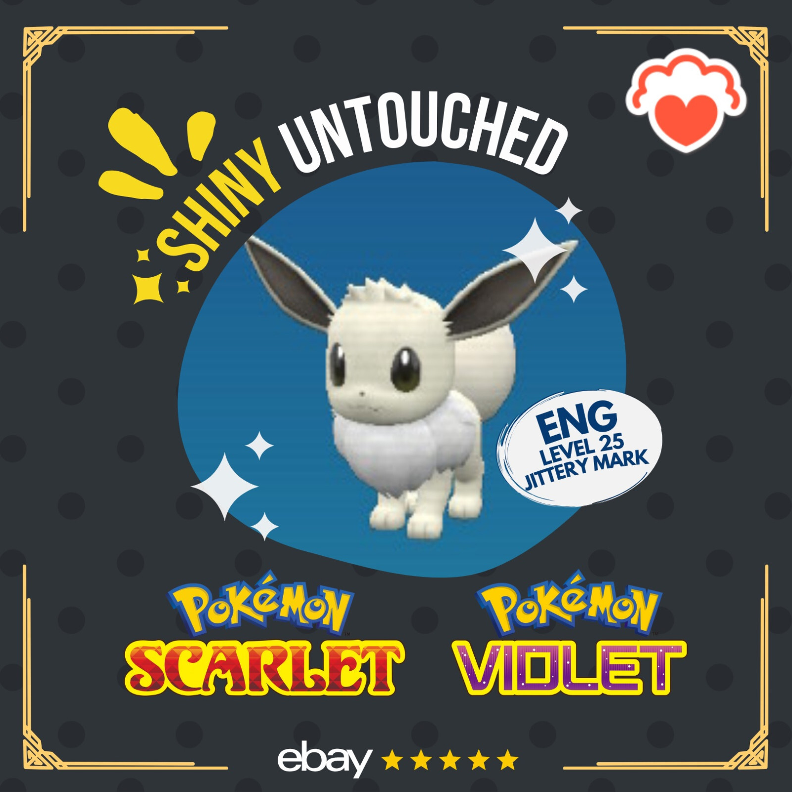 Eevee Mass Outbreak Event Jittery Mark Shiny Untouched Pokémon Scarlet Violet