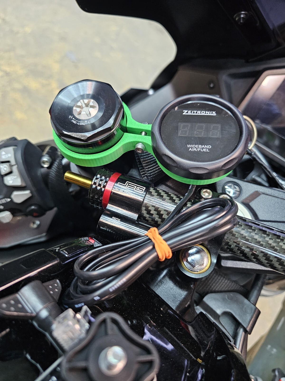 50mm Motorcycle Gauge Pod Fork Holder Customized