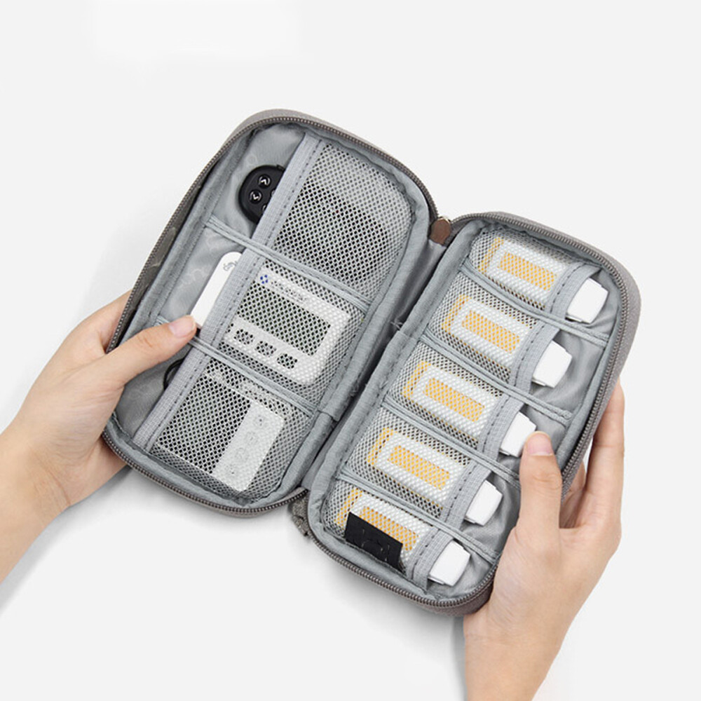 Storage Bag for USB Flash Drive Electronic Accessories Organizer Storage Holder