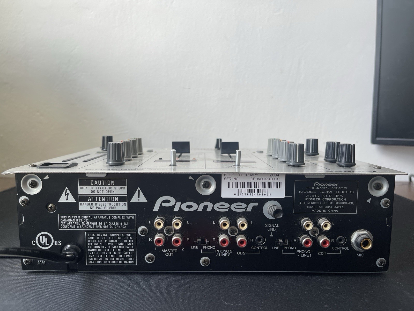 Pioneer DJM-300-S 2-Channel DJ Mixer