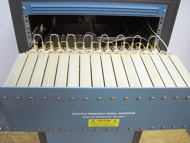 MATRIX TEST EQUIPMENT ASX-16C 25 CHANNEL MULTIPLE FREQUENCY SIGNAL GENERATOR
