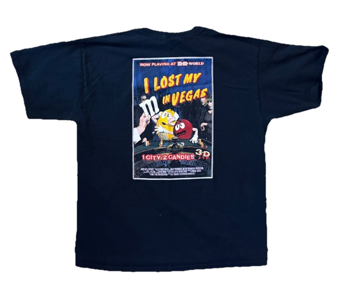 M & M's Candy "I LOST MY 'M' in VEGAS" (XL) T-Shirt
