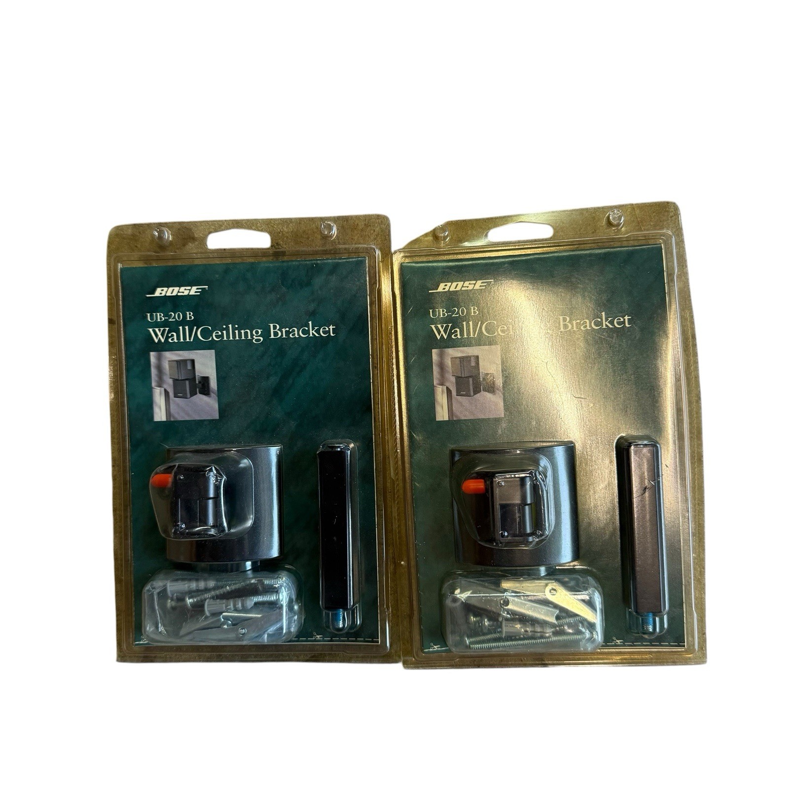 Lot of 2 BOSE UB-20 Wall/Ceiling Speaker Mounts Black - New In Package
