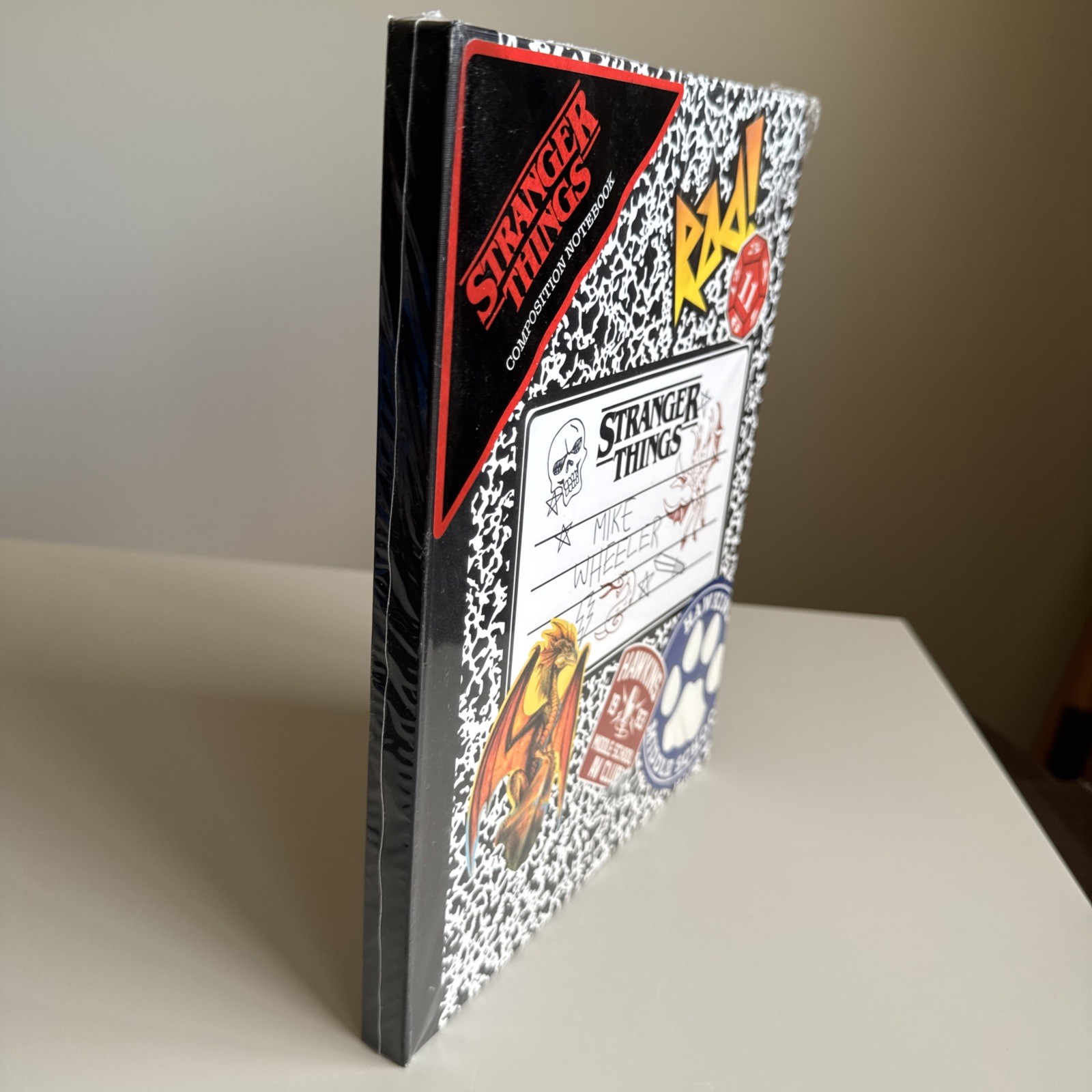 Stranger Things Composition Notebook Retro 80’s Hawkins Middle School Lined New