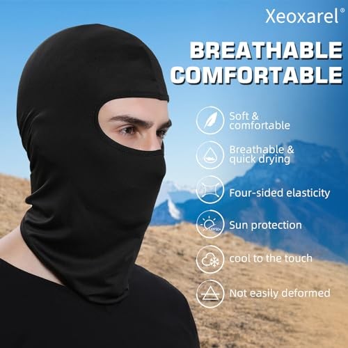 6 Pack Balaclava Ski Mask for Men/Women, One Size 6 Pack Balaclava - Black