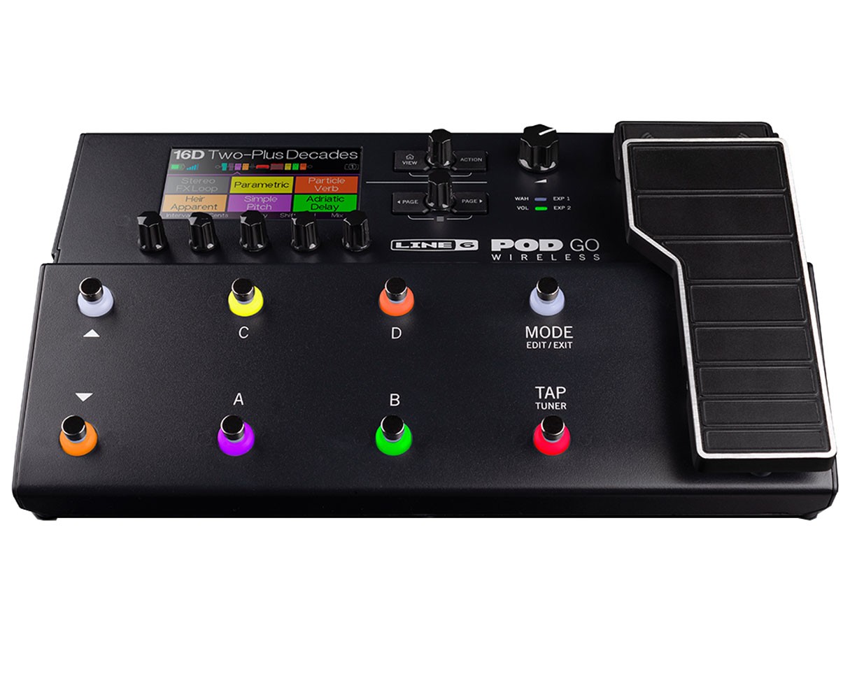 Line 6 POD Go Wireless Multi-Effects Pedal w/Wireless Receiver