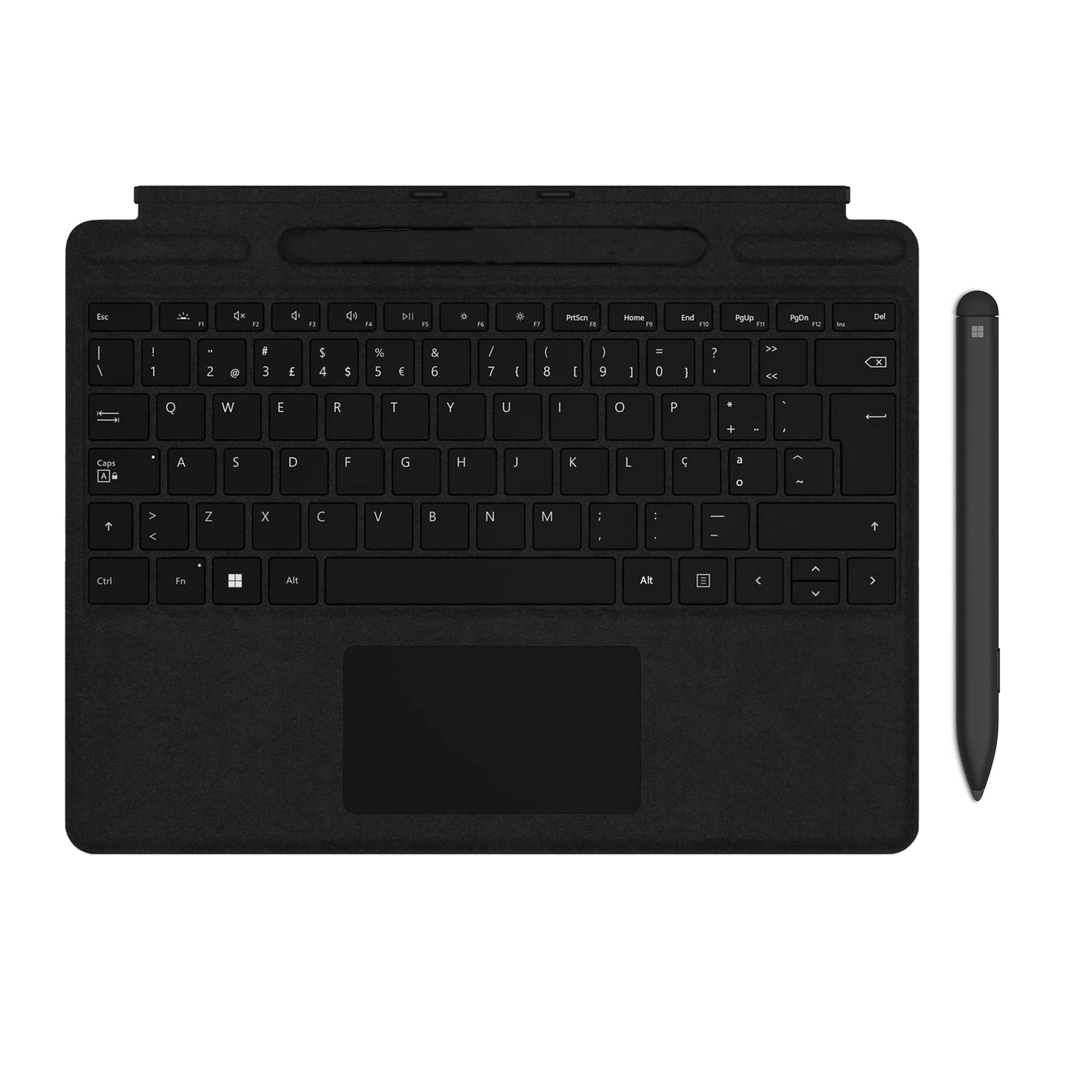 Microsoft Surface Pro X Signature Keyboard with Slim Pen in Portuguese (Brazil)