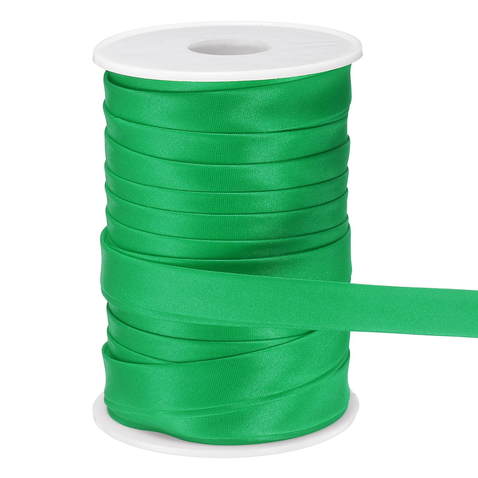 5/8 Inch x 25 Yards Double Fold Bias Tape for Sewing DIY Craft, Green