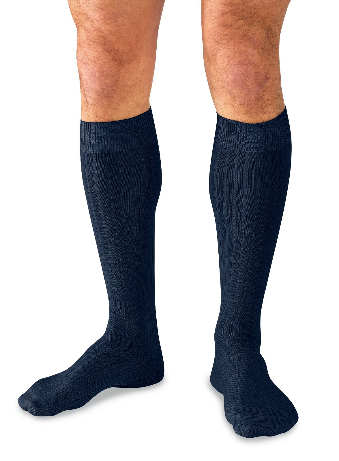 Mens Cotton Dress Socks Work Business Formal Luxury Over the Knee High Winter