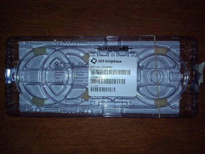 JDSU WD1559-CSW94S1 WDM PASS BAND FILTER 1555-1564nm, 1500-1551, 1567-1620nm