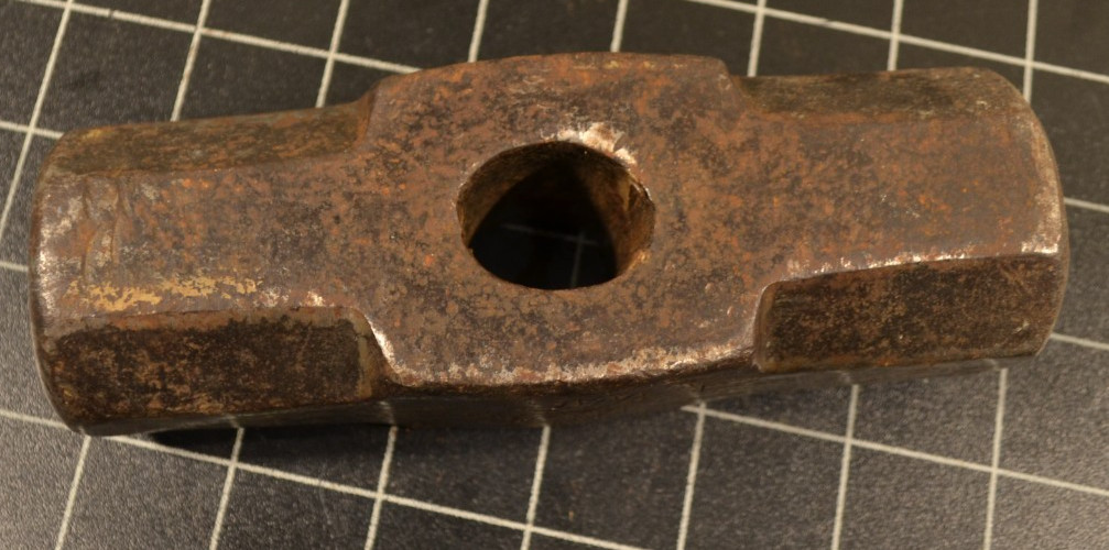 VERONA TOOL WORKS - 8# - SLEDGE HAMMER HEAD -BLACKSMITH - GOOD CONDITION