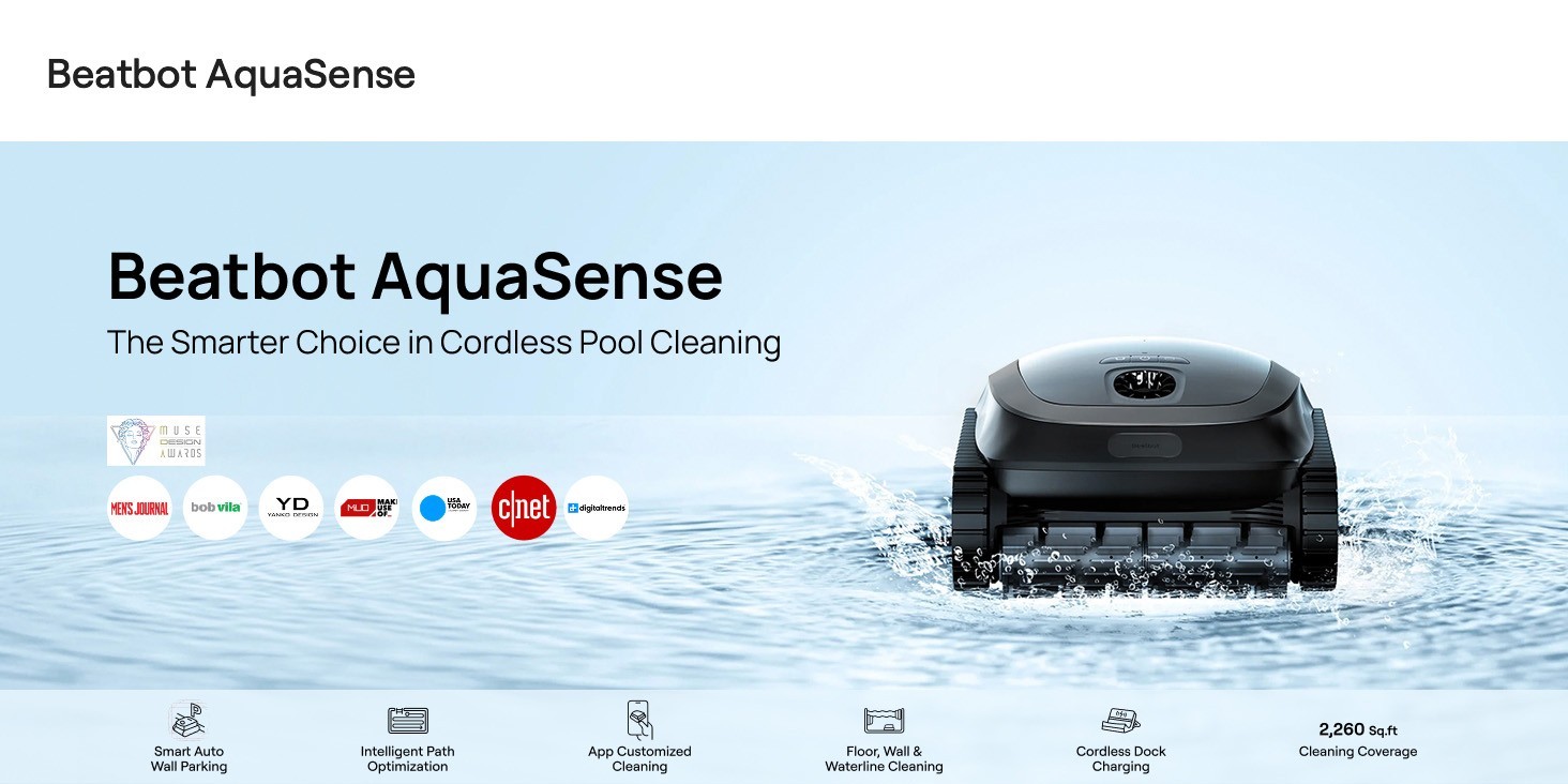 Beatbot A100 Pool Robot Vacuum Robotic Pool Cleaner